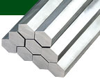 Group of hexagonal bars